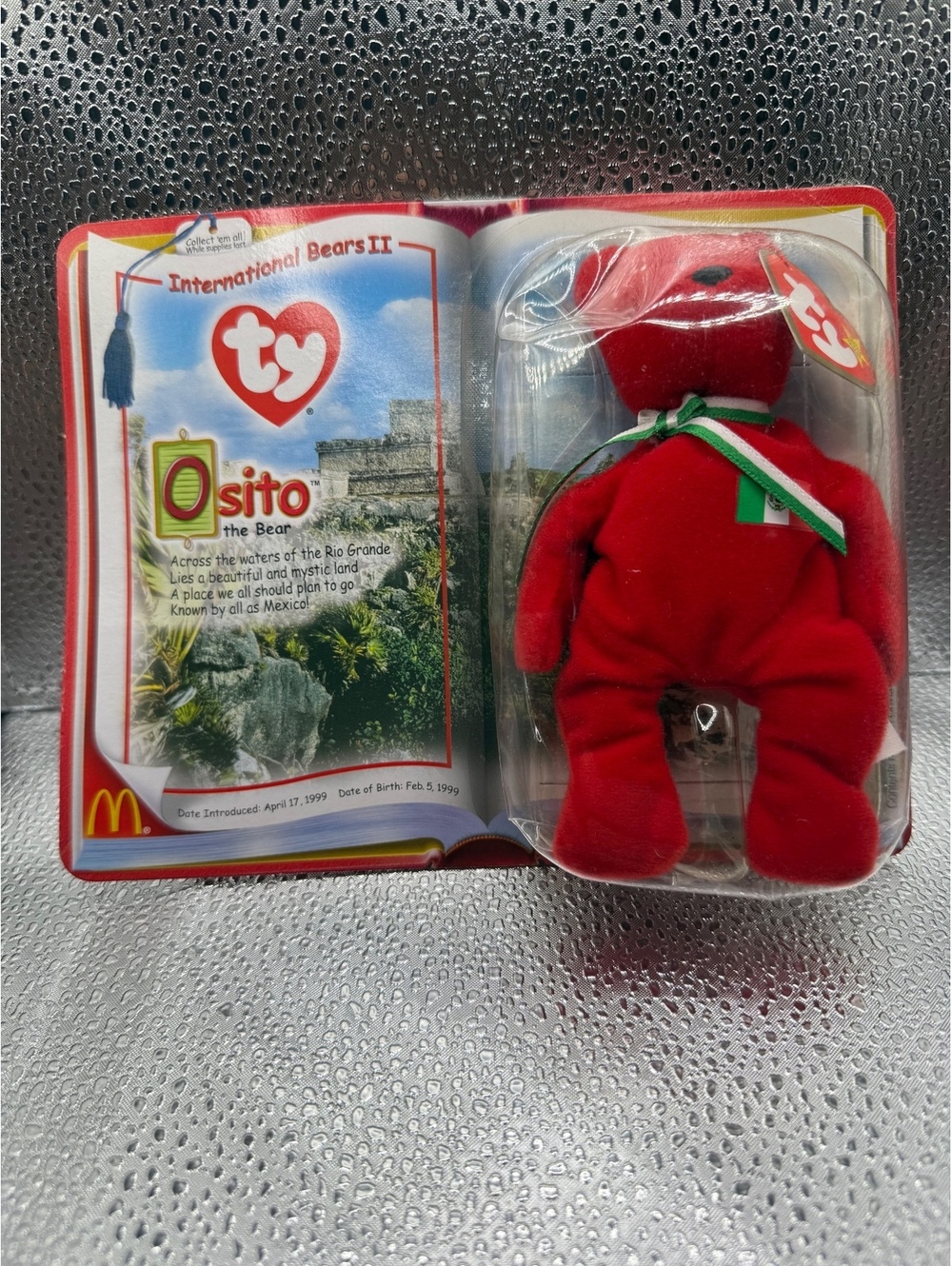 Ty Osito the Bear International Bears II McDonald's Beanie Baby